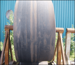 Gebruikte rubber transportband