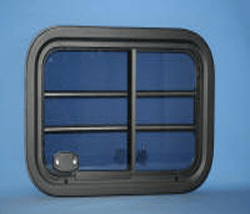 Raam met tralies paardenwagen