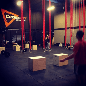 Crossfit vloer bij Crossfit Haarlem