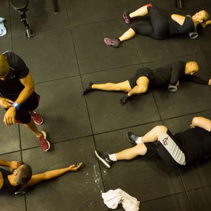 Rubber vloer voor Functioneel training