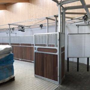 Rubber vloer in stapmolen