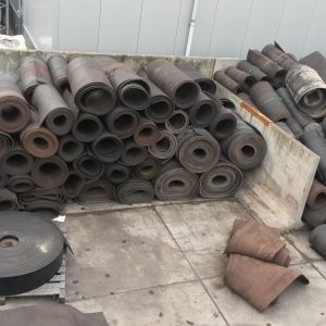 Korte lengtes transportband