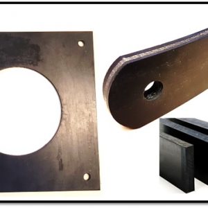 Rubber op maat gemaakt